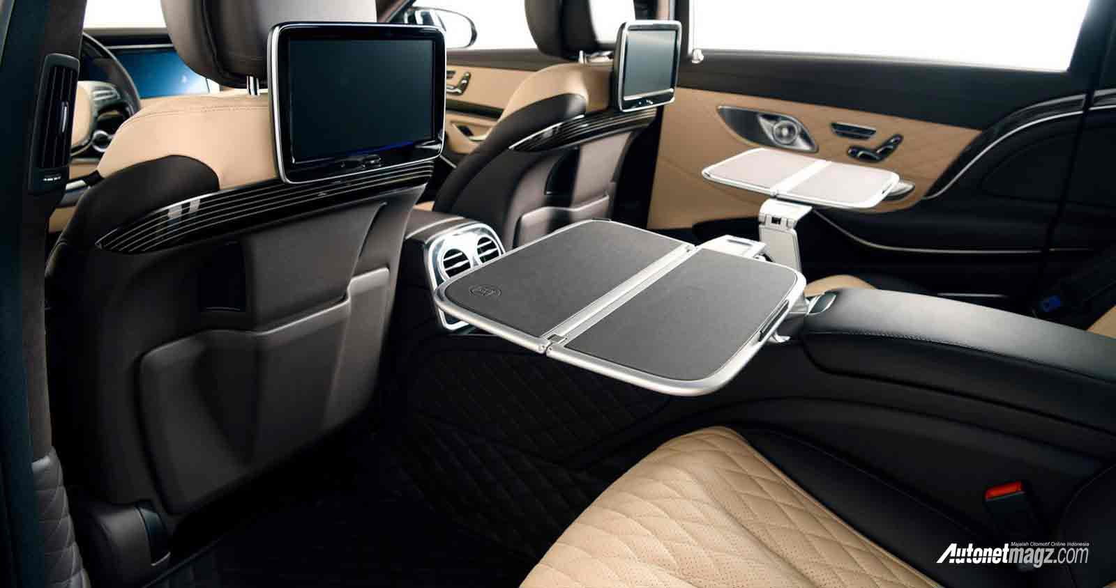 Mercedes-Benz, brabus-merc-maybach-s600-interior-rear: Brabus Rocket 900, Roket Mewah Berbasis Mercedes-Maybach