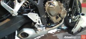 swing arm aluminium Honda CB650F di IIMS 2017