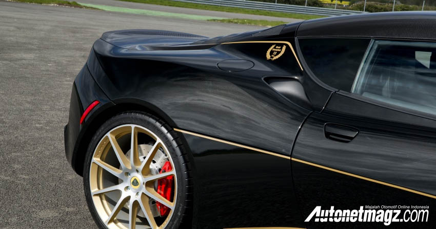 Berita, sisi belakang Lotus Evora Sport 410 GP Edition: Lotus Evora Sport 410 GP Edition, Terbatas 5 Unit Saja