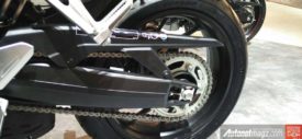 speedometer dan stang Honda CB650F di IIMS 2017