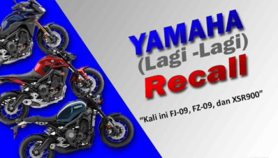 Yamaha Recall (Lagi) Tiga Naked Big Bikenya