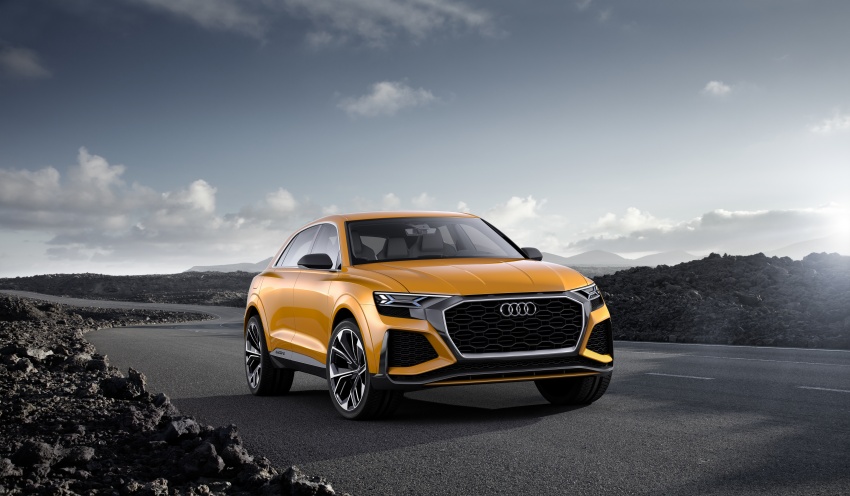 Audi, A171765_large-850×496: Audi Q8 Sport Concept : Infotainment Berbasis OS Android