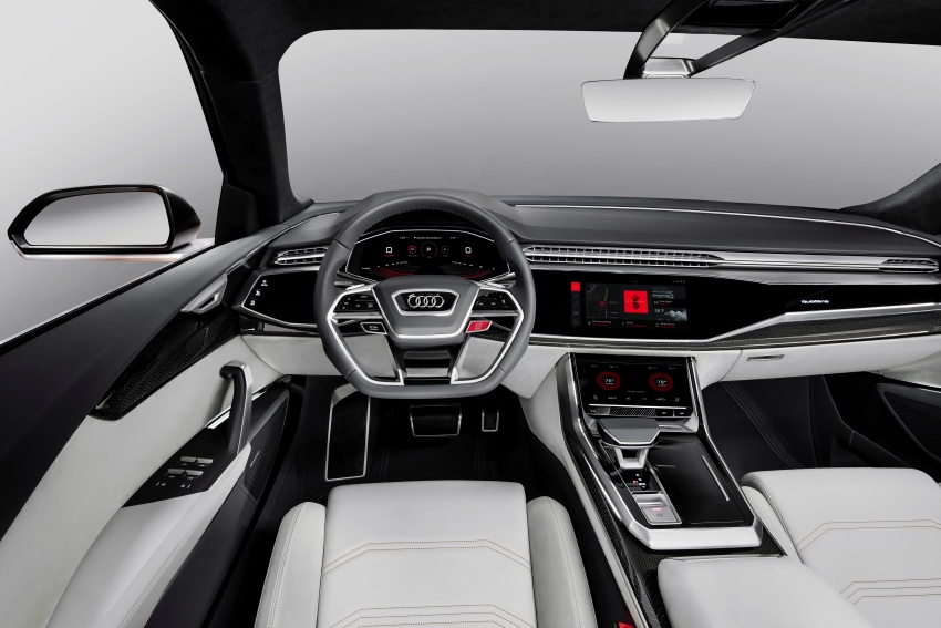 Audi, A175080_large-850×567: Audi Q8 Sport Concept : Infotainment Berbasis OS Android