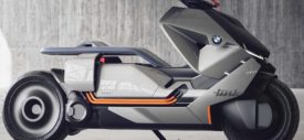 sketsa BMW Motorrad Concept Link e Scooter