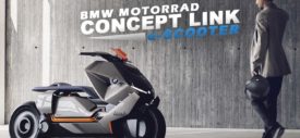 Depan BMW Motorrad Concept Link e Scooter