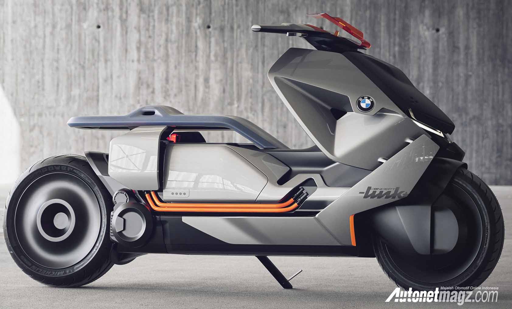 Bmw Motorrad Concept Link E Scooter Autonetmagz Review Mobil