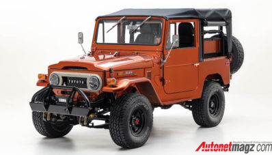 Restomod Toyota FJ40 Land Cruiser : Cita Rasa Tinggi Penggemar Offroad Restomod Toyota FJ40 Land Cruiser : Cita Rasa Tinggi Penggemar Offroad