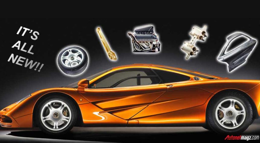 McLaren F1 Masih Mendapatkan Stok Spare Part Baru! McLaren F1 Masih Mendapatkan Stok Spare Part Baru!