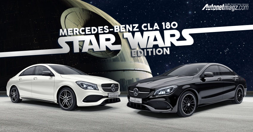 Berita, Mercedes-Benz CLA 180 Star wars Edition: Mercedes-Benz Rilis CLA180 Star Wars Edition di Jepang, Cuma 120 Unit