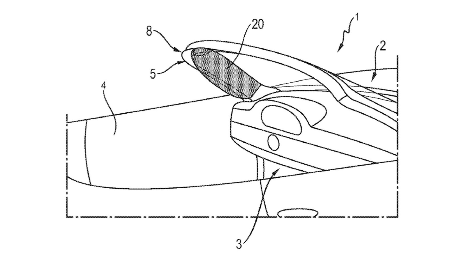 Porsche, Porsche A-Pillar Airbag Patent: Airbag Pilar A : Improvisasi Keamanan dari Porsche