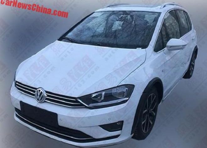 VW Golf Sportvan Cross Terpantau Di Tes Di Cina VW Golf Sportvan Cross Terpantau Di Tes Di Cina