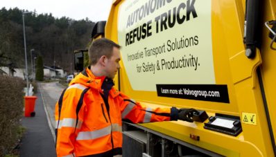 Volvo Autonomous Garbage Truck : Truk Sampah Terpintar! Volvo Autonomous Garbage Truck : Truk Sampah Terpintar!