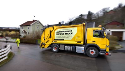 Volvo Autonomous Garbage Truck : Truk Sampah Terpintar! Volvo Autonomous Garbage Truck : Truk Sampah Terpintar!