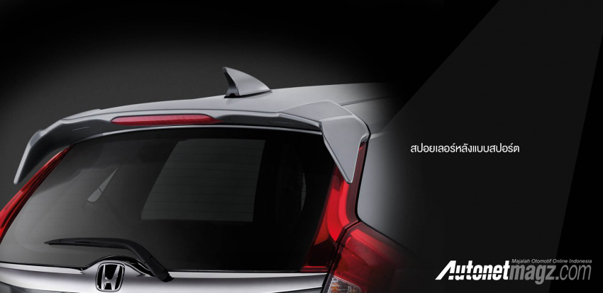 Berita, antena Honda Jazz Facelift modulo shark fin: Honda Jazz Facelift Resmi Diluncurkan Di Thailand