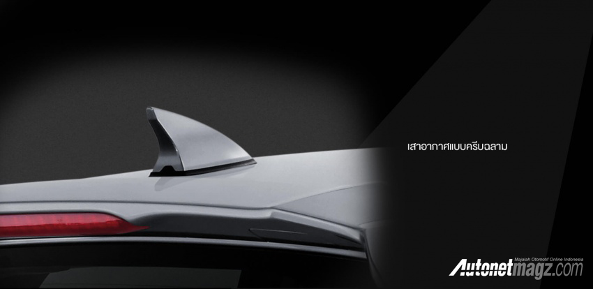 Berita, antena shark fin Honda Jazz Facelift modulo: Honda Jazz Facelift Resmi Diluncurkan Di Thailand