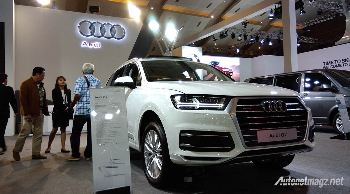 Audi, audi q7 2017 with rear seat entertainment: IIMS 2017 : Audi Q7 Diam-Diam Sisipkan Rear Seat Entertainment!