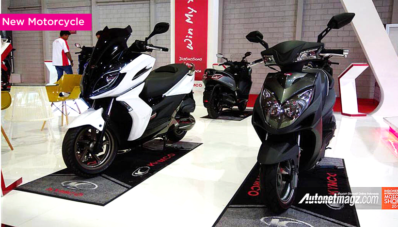 IIMS 2017 : Kymco Jualan Lagi di Indonesia, N-Max dan X-Max Punya Saingan Baru