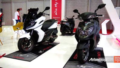 IIMS 2017 : Kymco Jualan Lagi di Indonesia, N-Max dan X-Max Punya Saingan Baru