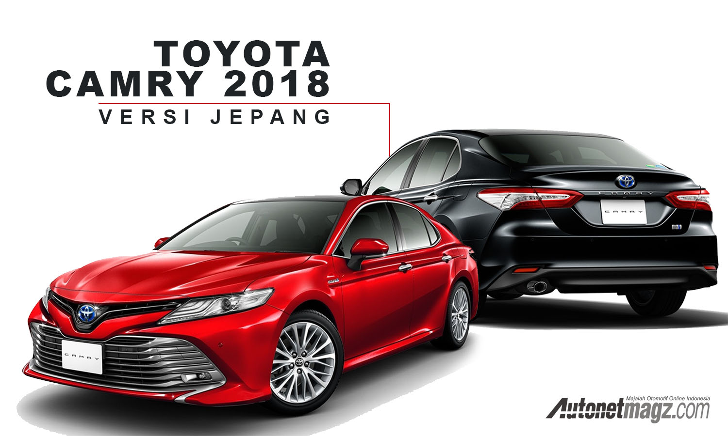 Berita, cover camry: Toyota Jepang Perkenalkan Toyota Camry 2018