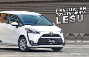 Penjualan Toyota Sienta Jauh Dari Target Awal