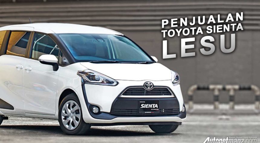 Penjualan Toyota Sienta Jauh Dari Target Awal