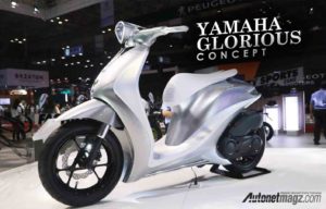 Yamaha Perkenalkan Glorious Concept, Skutik Cantik Nan Futuristis Yamaha Perkenalkan Glorious Concept, Skutik Cantik Nan Futuristis