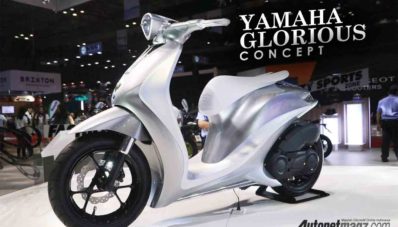 Yamaha Perkenalkan Glorious Concept, Skutik Cantik Nan Futuristis Yamaha Perkenalkan Glorious Concept, Skutik Cantik Nan Futuristis