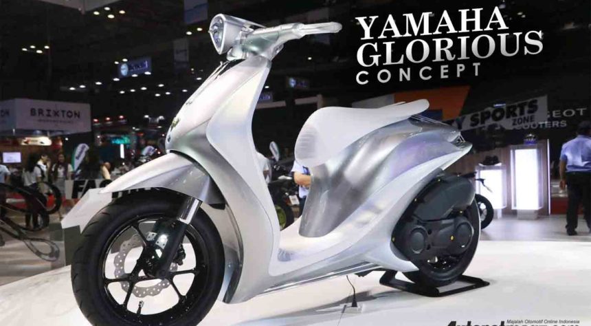 Yamaha Perkenalkan Glorious Concept, Skutik Cantik Nan Futuristis Yamaha Perkenalkan Glorious Concept, Skutik Cantik Nan Futuristis
