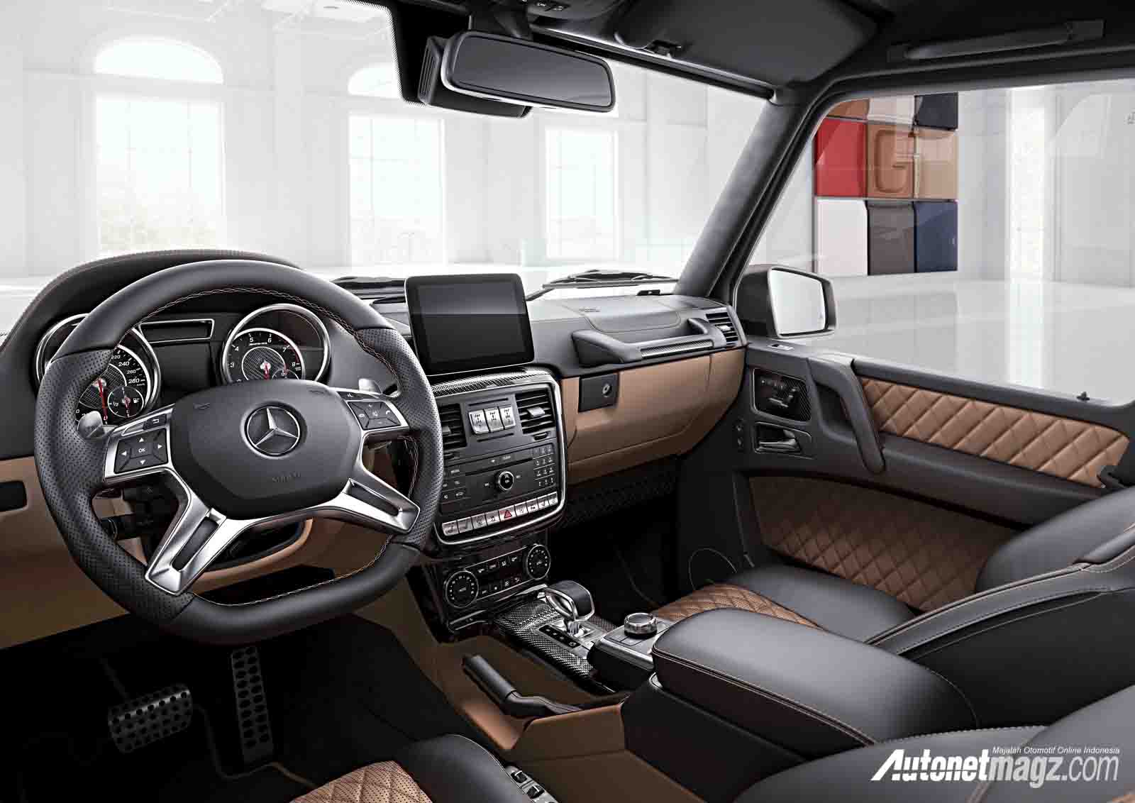 Berita, interior Mercedes-Benz G-Class exclusive edition: Mercedes-Benz Perkenalkan Dua Edisi Spesial dari G-Class