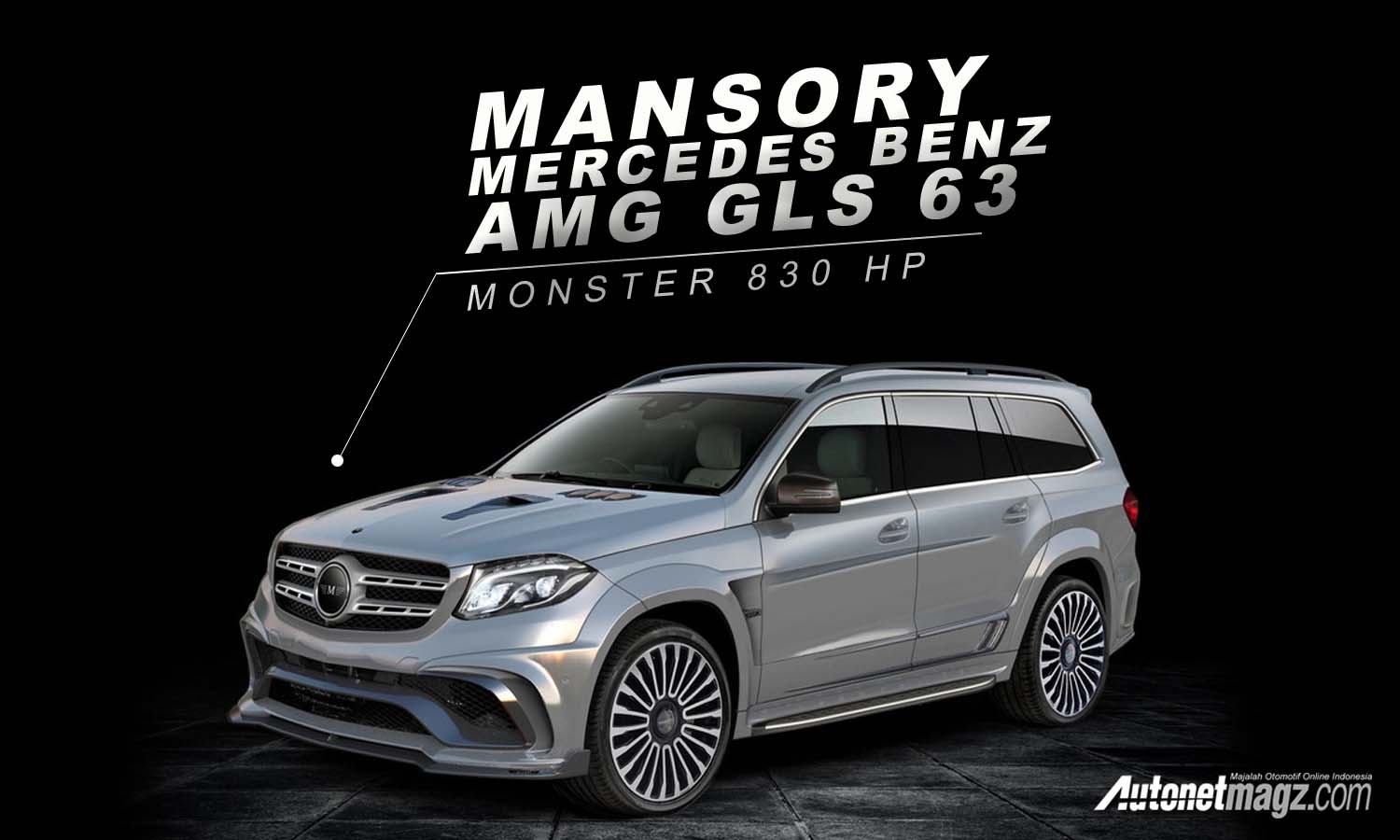 Berita, mansory mercedes benz amg gls 53: Mansory AMG GLS 63, Monster 830 Hp Asal Jerman