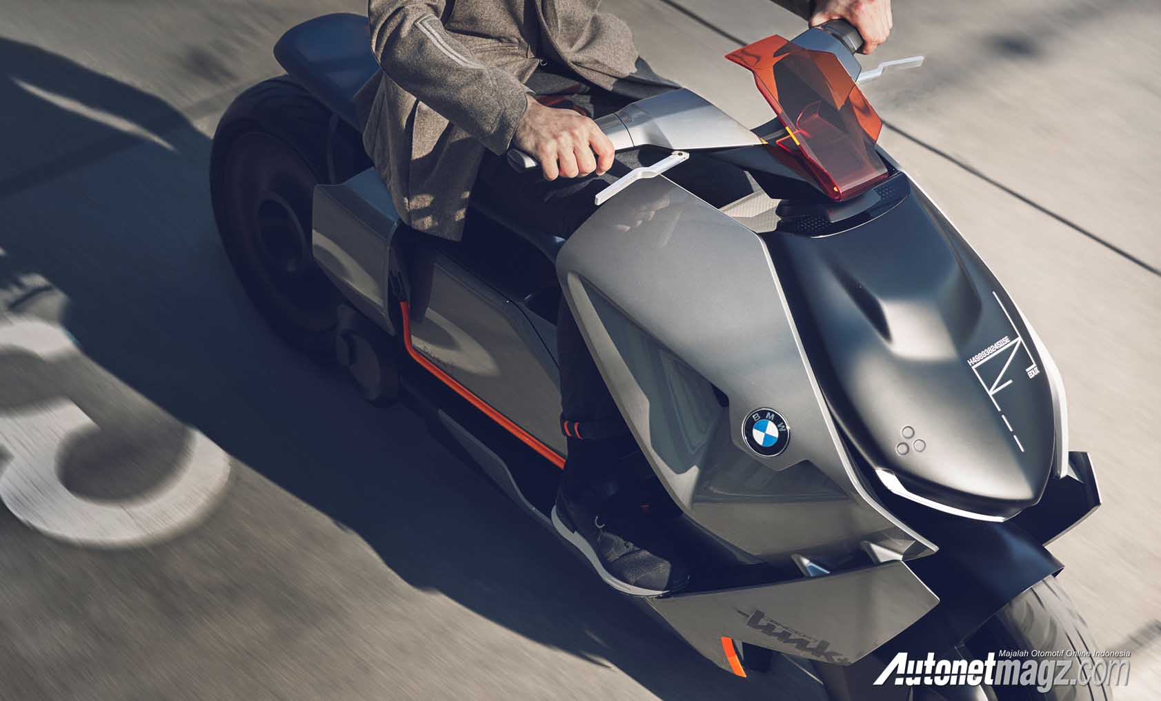Berita, tampang keren BMW Motorrad Concept Link e Scooter: BMW Motorrad Concept Link, Motor Masa Depan BMW