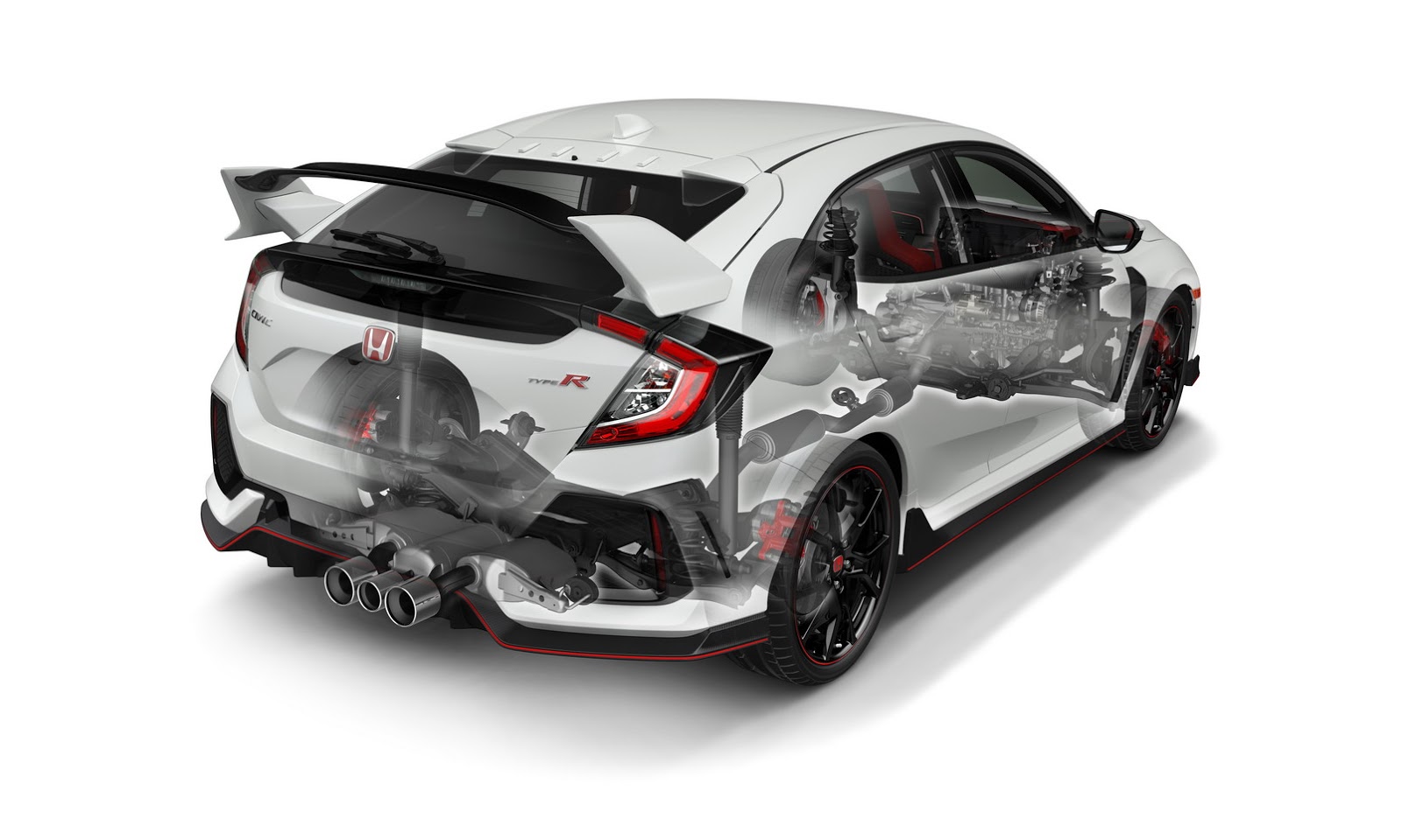 Honda, 2017-Honda-Civic-Type-R-140: Alasan Dibalik Desain Aneh Knalpot Honda Civic Type-R Terkuak!