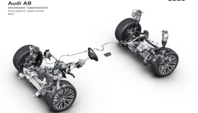 Sebuah Active Suspension dan Pilot dikala Macet? Nantikan di Audi A8! Sebuah Active Suspension dan Pilot dikala Macet? Nantikan di Audi A8!