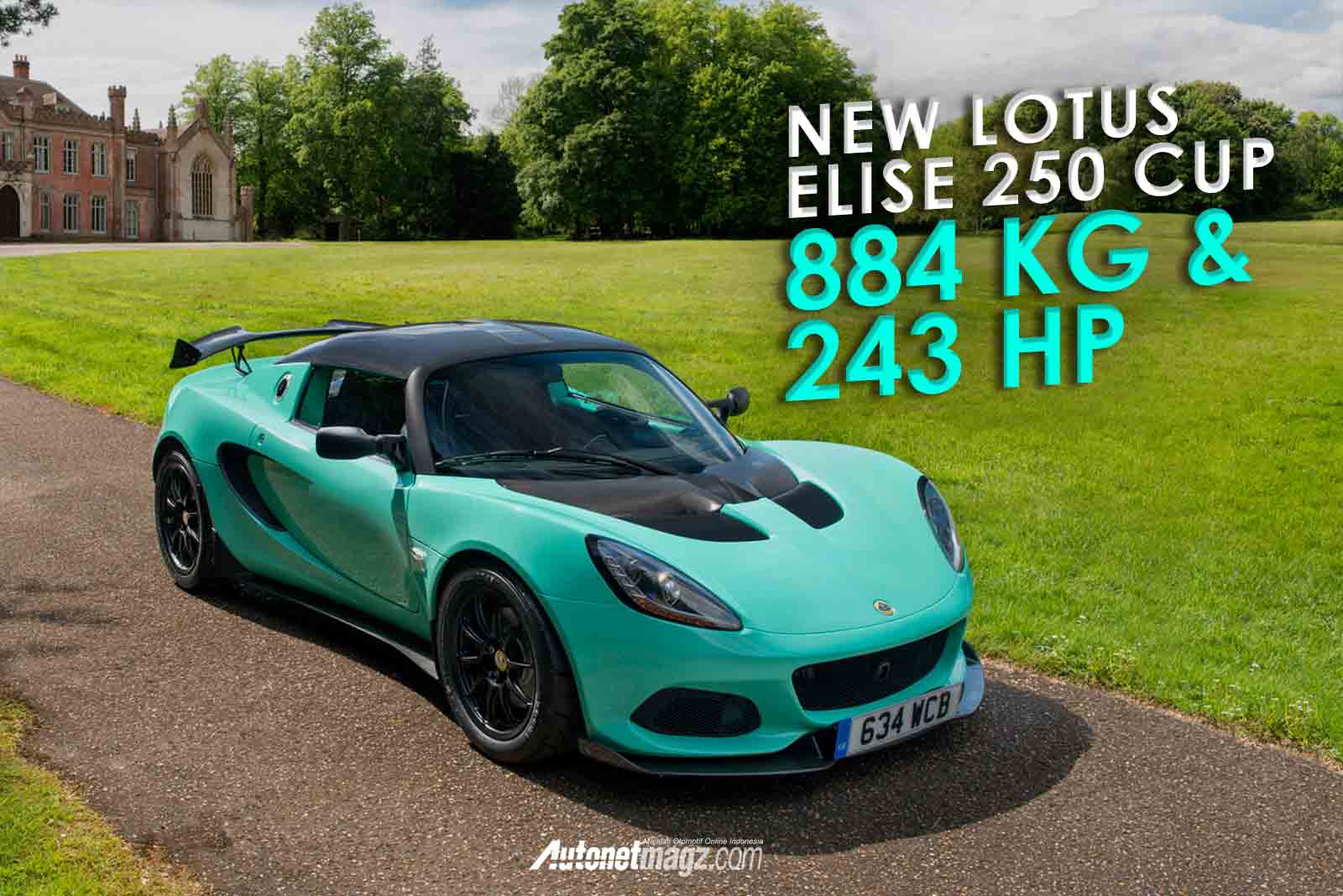 Berita, COVER LOTUS: New Lotus Elise 250 Cup : Mesin 4 Silinder Terkencang Lotus
