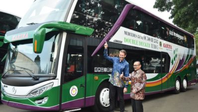 Antisipasi Arus Mudik, Lorena – Karina Luncurkan 12 Bus Double Deck Mercedes-Benz Antisipasi Arus Mudik, Lorena – Karina Luncurkan 12 Bus Double Deck Mercedes-Benz