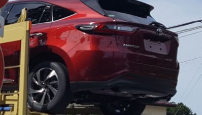 Penampakan Toyota Harrier Facelift tanpa Kamuflase Beredar!
