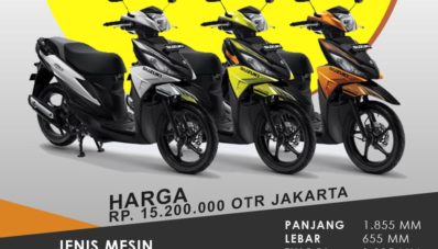 Suzuki Bangkitkan Nex dan Rilis Address Playful di Jakarta Fair