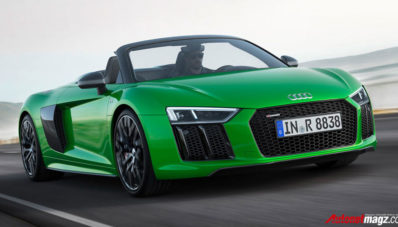 Audi R8 V10 Plus Spyder : Tony Stark Approved! Audi R8 V10 Plus Spyder : Tony Stark Approved!