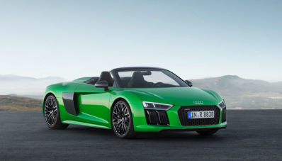 Audi R8 V10 Plus Spyder : Tony Stark Approved! Audi R8 V10 Plus Spyder : Tony Stark Approved!