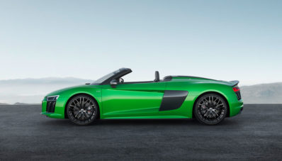 Audi R8 V10 Plus Spyder : Tony Stark Approved! Audi R8 V10 Plus Spyder : Tony Stark Approved!