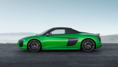 Audi R8 V10 Plus Spyder : Tony Stark Approved! Audi R8 V10 Plus Spyder : Tony Stark Approved!