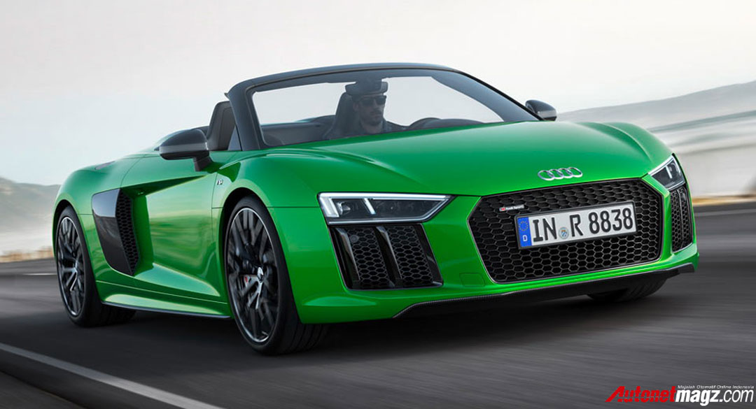 Audi, audi-r8-spyder-v10-plus-Autonetmagz: Audi R8 V10 Plus Spyder : Tony Stark Approved!