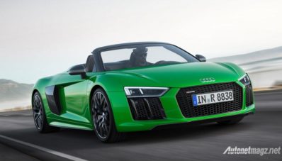 Audi R8 V10 Plus Spyder : Tony Stark Approved! Audi R8 V10 Plus Spyder : Tony Stark Approved!