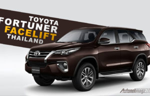 Toyota Fortuner Facelift 2017 Dirilis di Thailand, Lebih Lengkap! Toyota Fortuner Facelift 2017 Dirilis di Thailand, Lebih Lengkap!