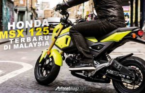 Honda MSX 125 Terbaru Dirilis di Malaysia