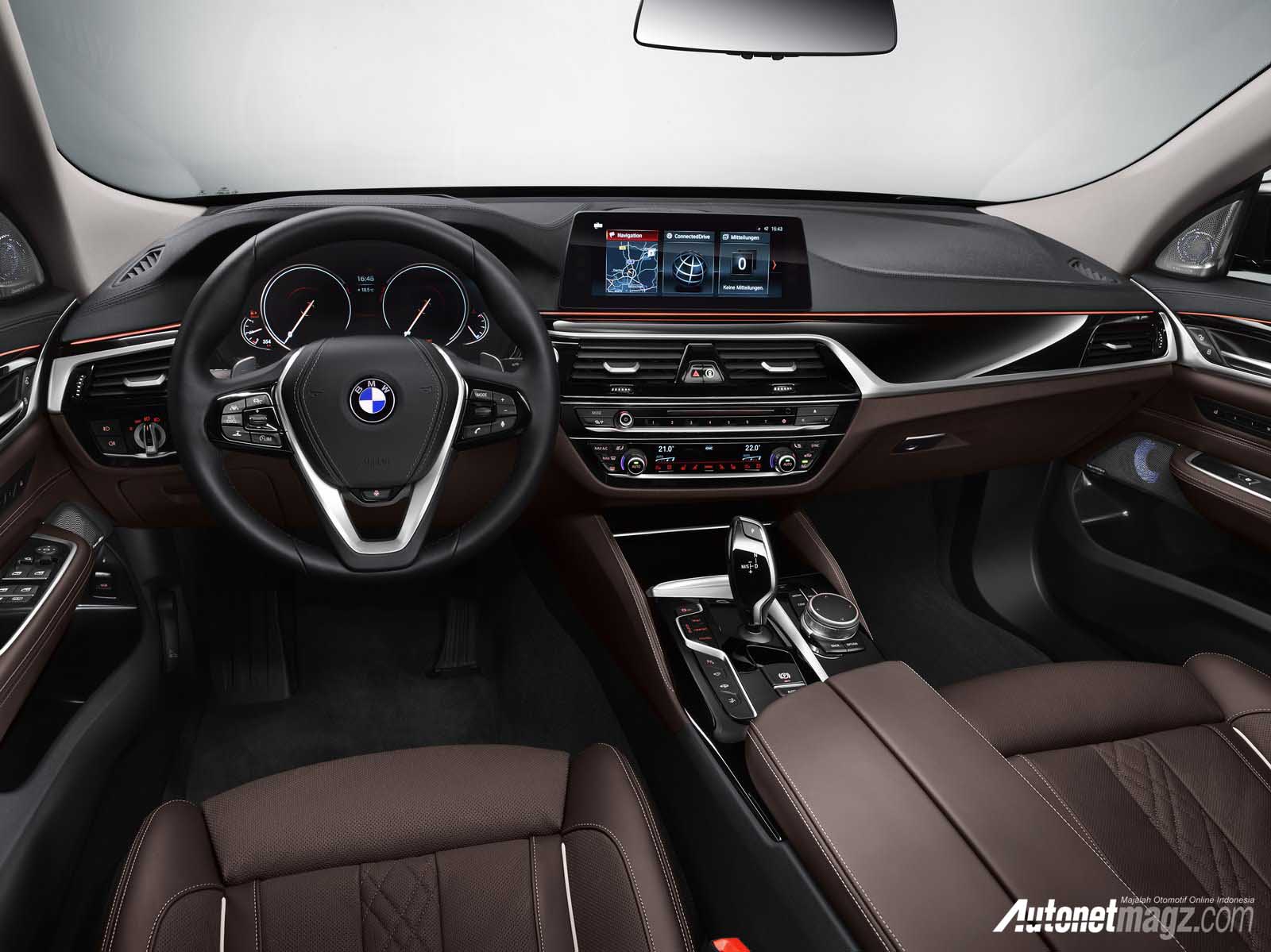 Berita, dashboard BMW 6 Series Grand Turismo: BMW Seri 6 Grand Turismo, Seri 5 GT yang Lebih Besar dan Cantik