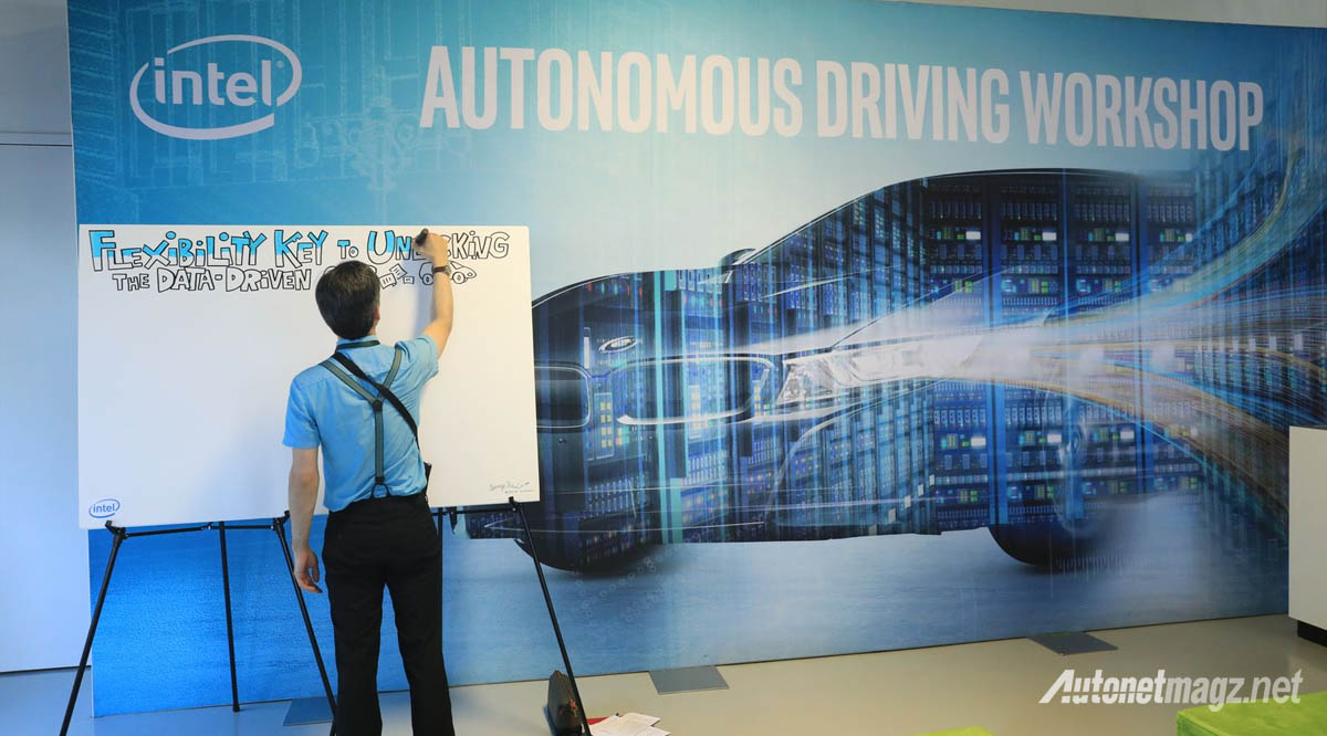 Hi-Tech, intel autonomous driving workshop: CEO Intel : Mobil Self-Driving Bisa Diberdayakan Jadi Kamera Pengawas