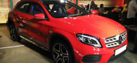 mercedes benz gla 200 amg line facelift 2017 indonesia panoramic sunroof