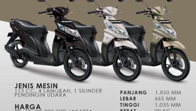 Suzuki Bangkitkan Nex dan Rilis Address Playful di Jakarta Fair