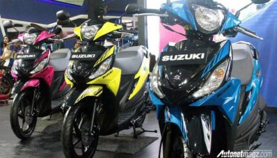 Suzuki Bangkitkan Nex dan Rilis Address Playful di Jakarta Fair